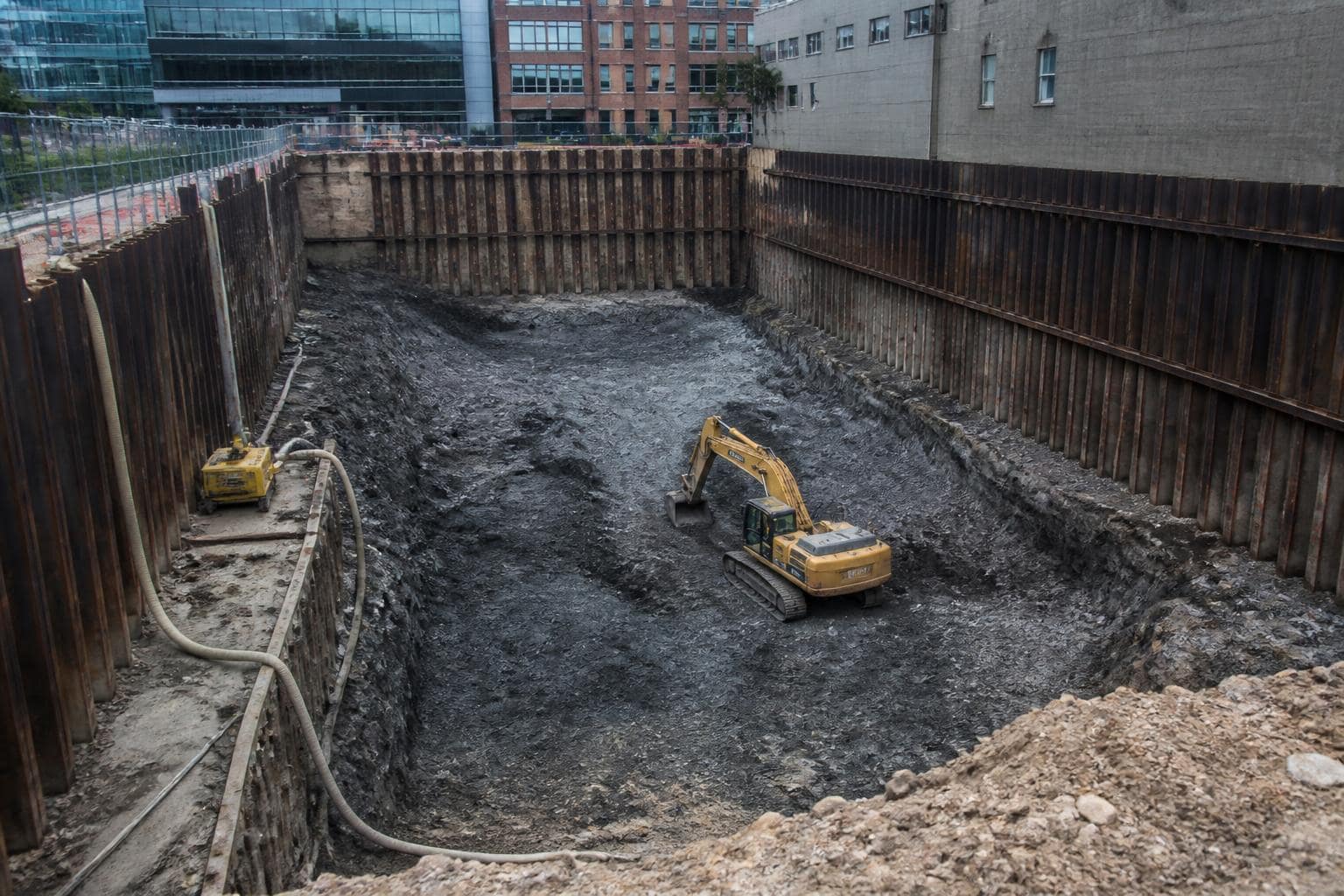 UK civil engineering site