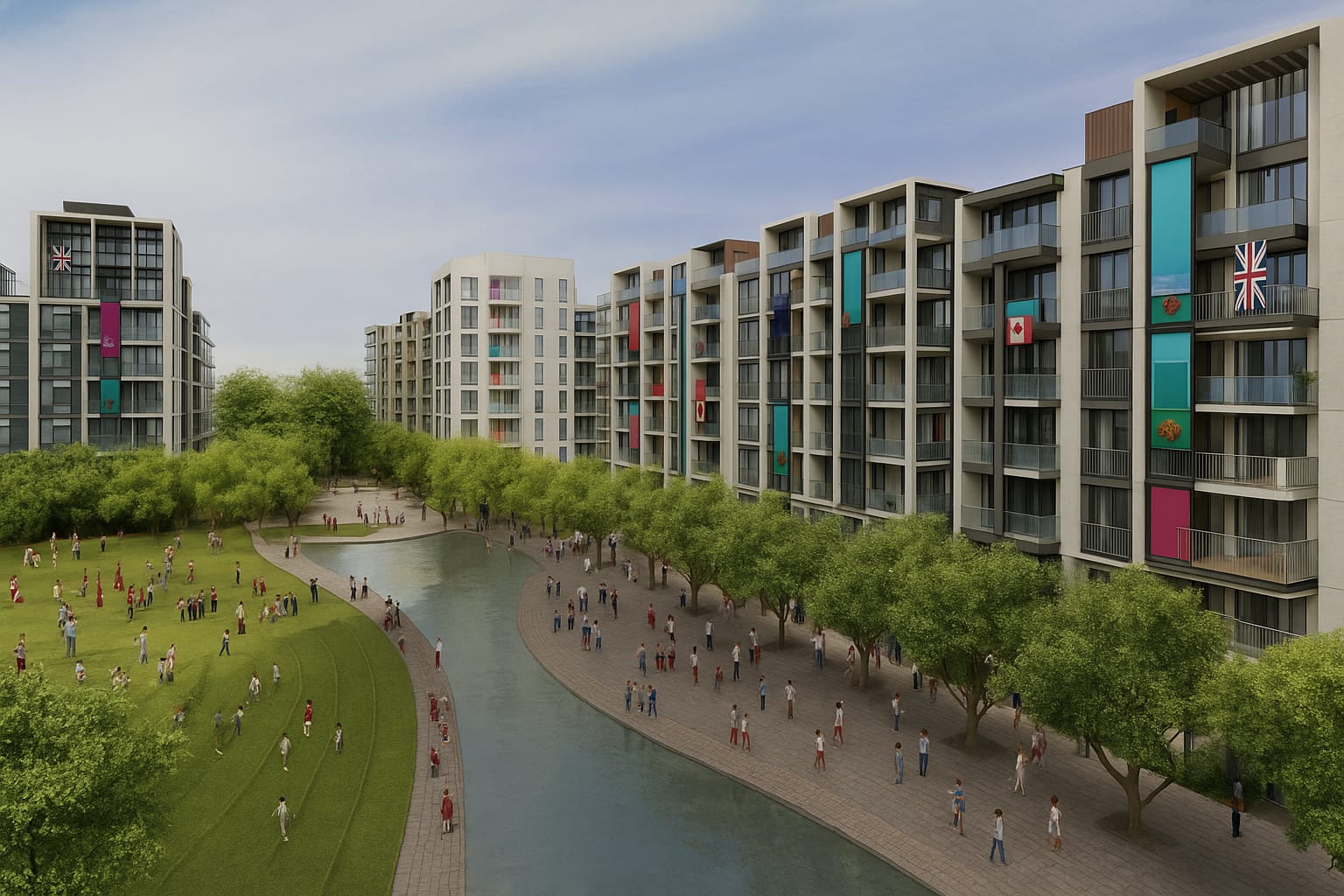 Temporary Works – Athletes' Village London