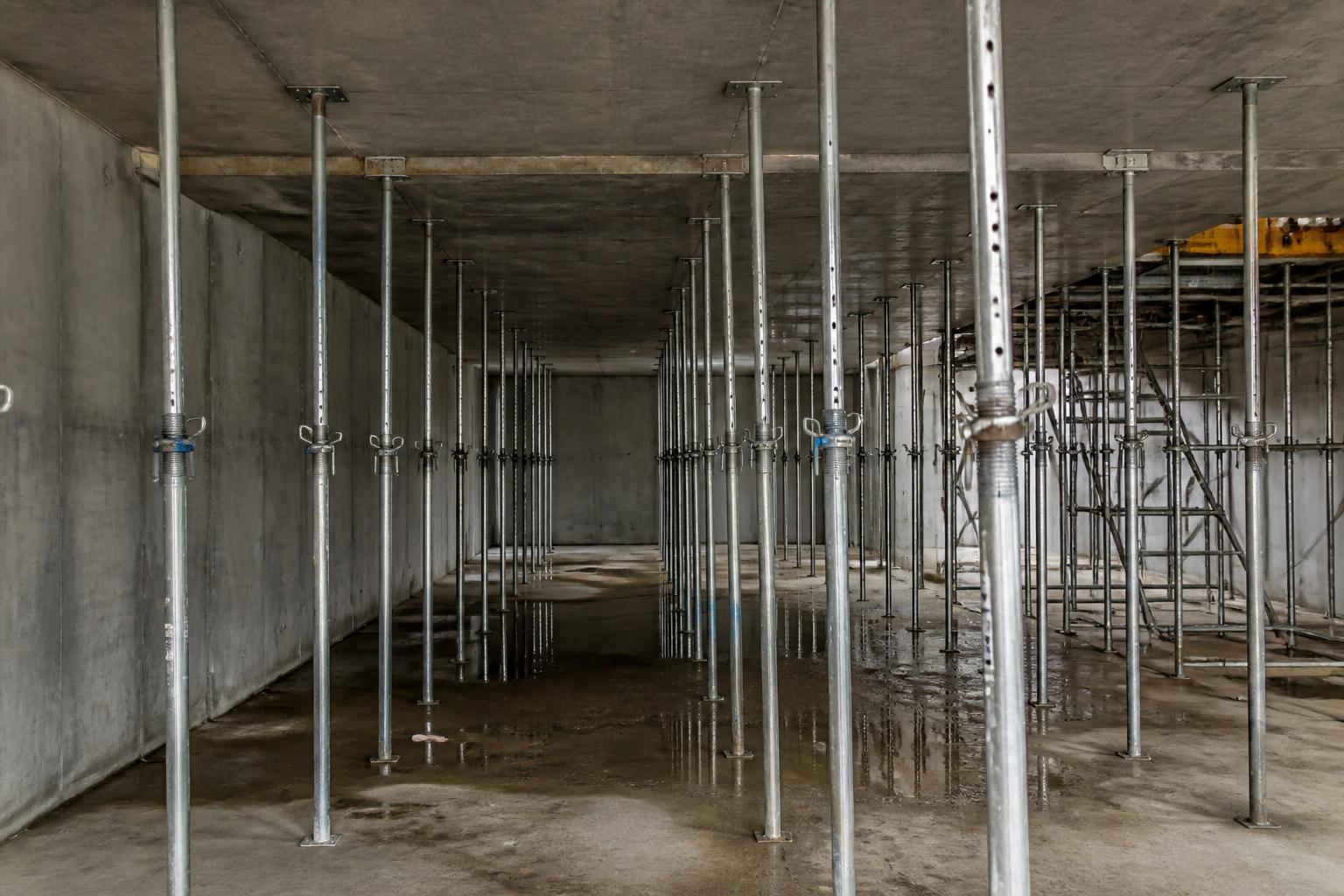 UK temporary works construction site